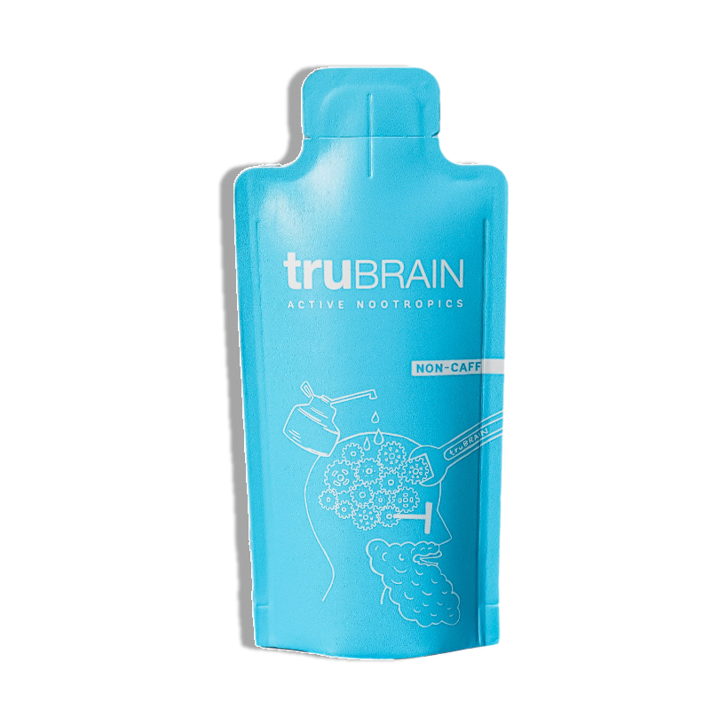 A 1oz nootropic drink from TruBrain - the Medium formula