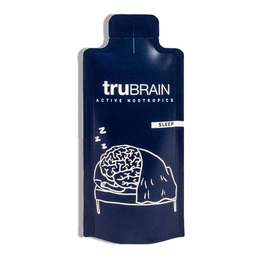 A 1oz nootropic drink from TruBrain - the Sleep formula